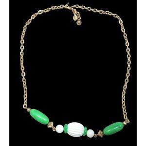 Vintage 70s Avon "Come Summer" Beaded Necklace